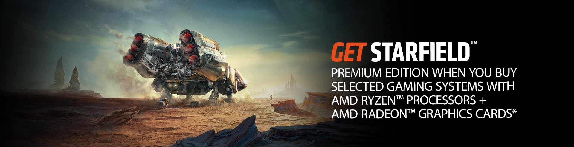 AMD Are you ready A+A Starfield Bundle 
