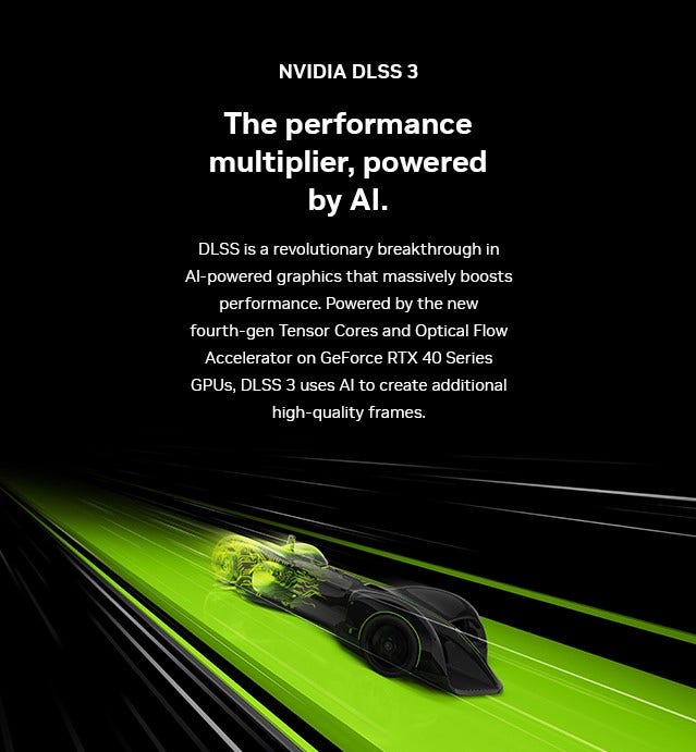 NVIDIA GeForce RTX 4000 DLSS 3