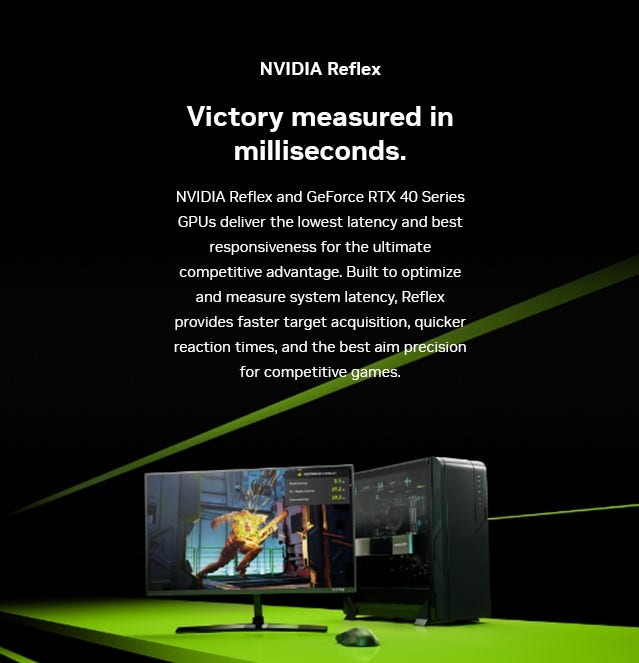 NVIDIA GeForce RTX 4000 nvidia reflex