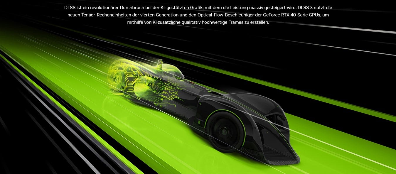 NVIDIA GeForce RTX 4000 DLSS 3