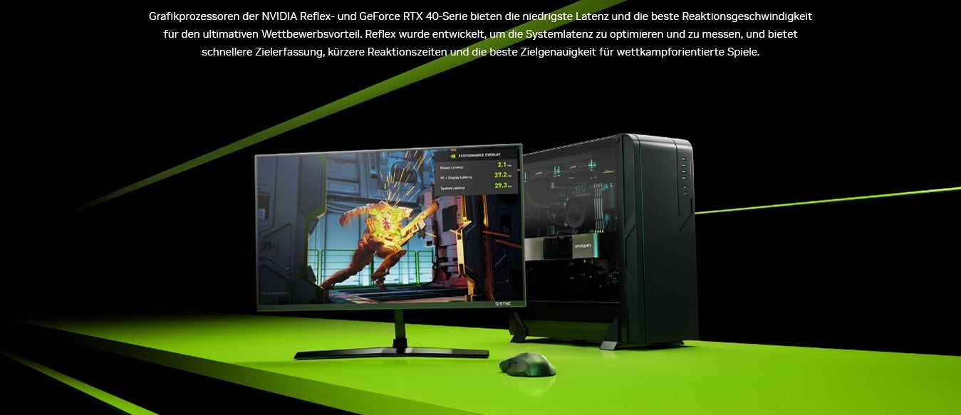 NVIDIA GeForce RTX 4000 Reflex