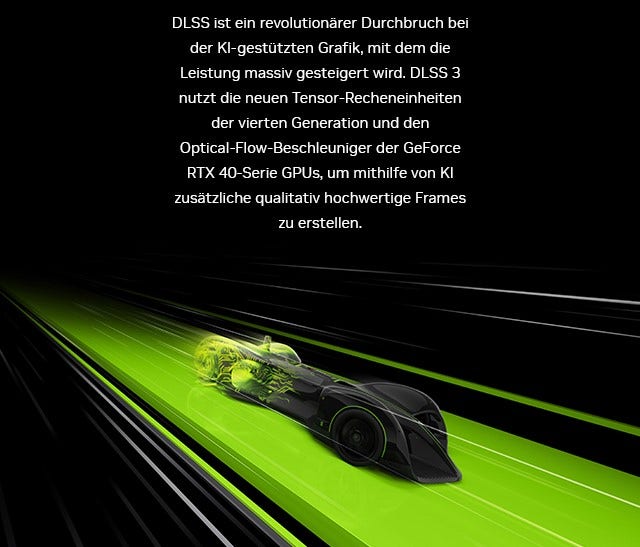 NVIDIA GeForce RTX 4000 DLSS 3