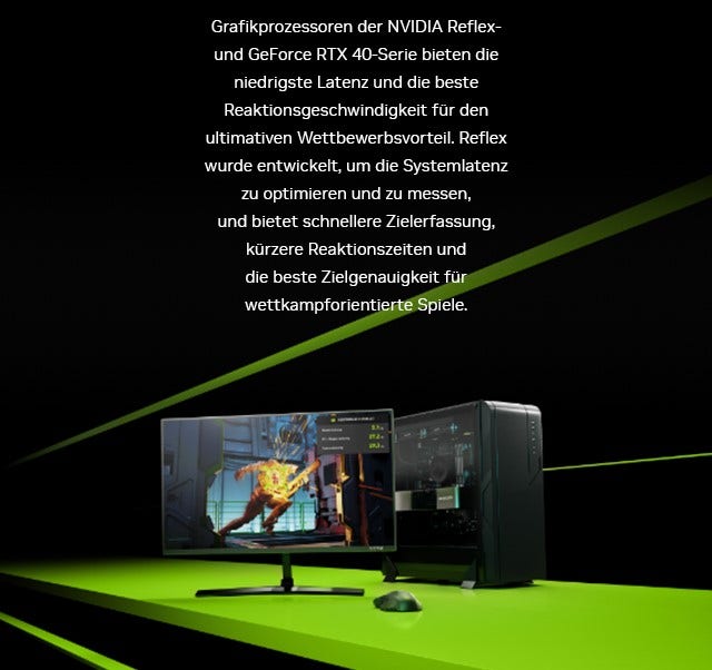 NVIDIA GeForce RTX 4000 Reflex