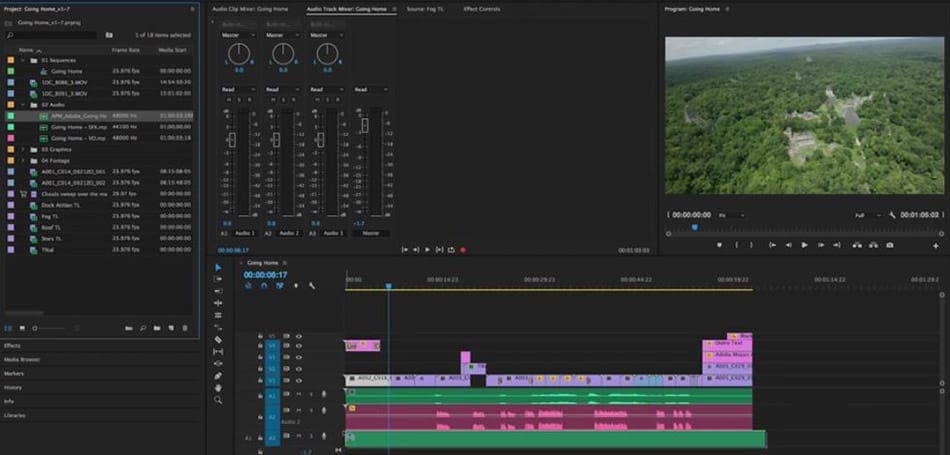 4K Videoschnitt Adobe Premiere Pro CC